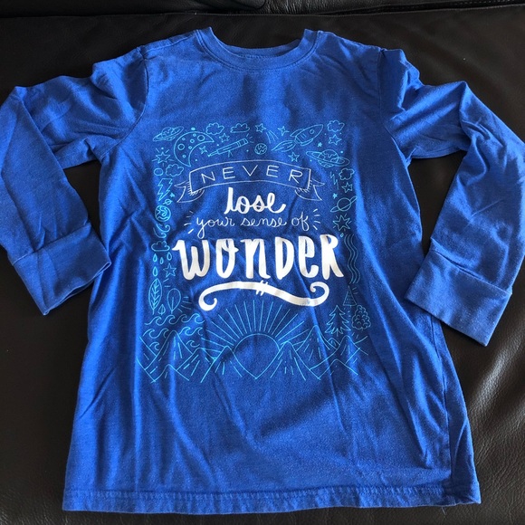 6 Piece Long Sleeve Graphic Tees Bundle Size 8-10 - Picture 1 of 6